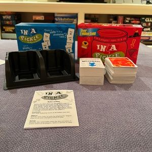 In a Pickle Game, The What's in a Word Game, Retired